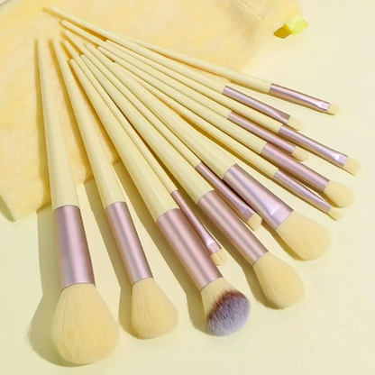 Soft Fluffy Makeup Brushes Set 13pcs With Makeup Sponge