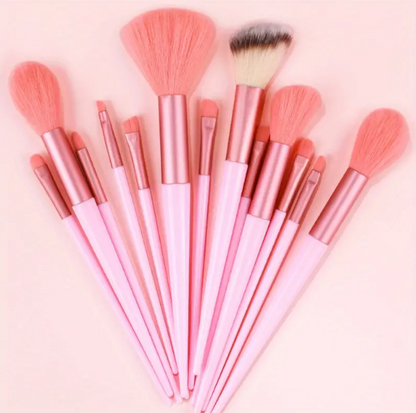 Soft Fluffy Makeup Brushes Set 13pcs With Makeup Sponge